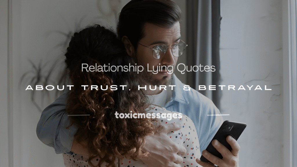 relationship lying quotes
