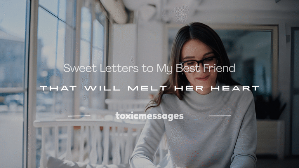 sweet letters my best friend
