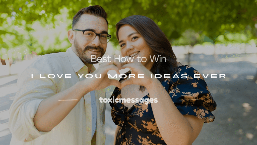 how to win i love you more