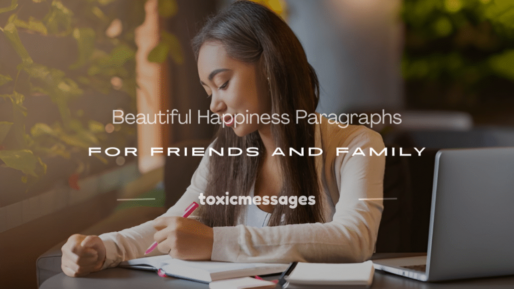 Happiness Paragraphs