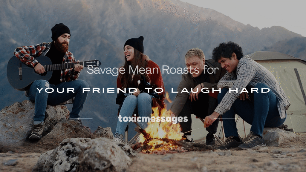 mean roasts for your friend