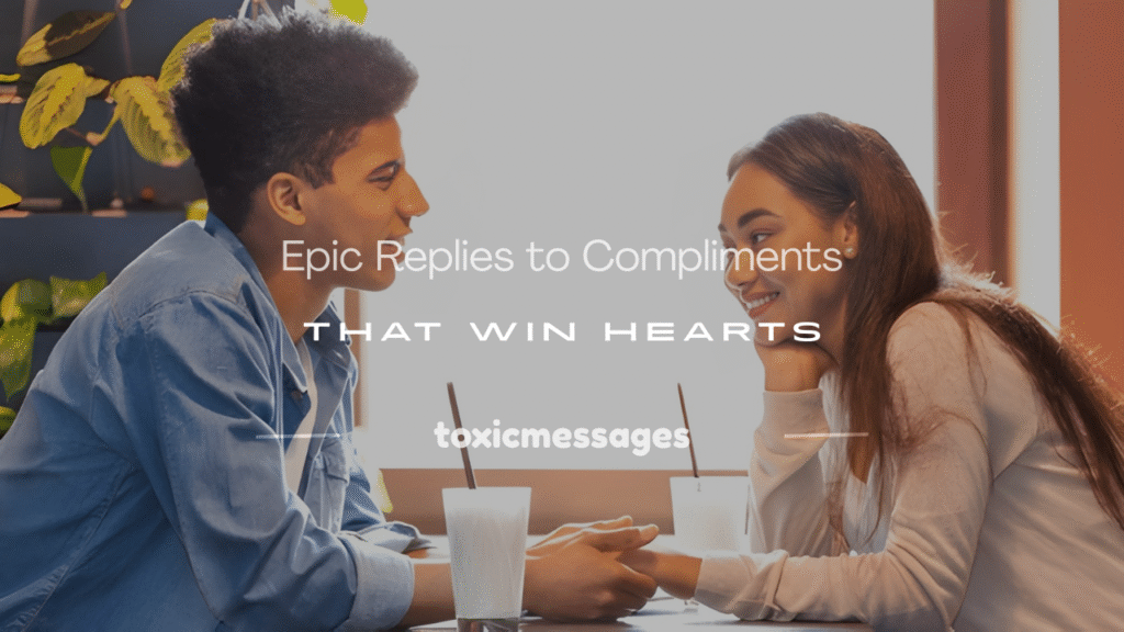 funny replies to compliments