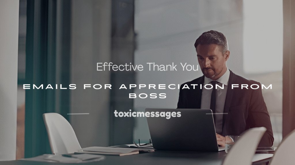 thank you mail for appreciation received from boss