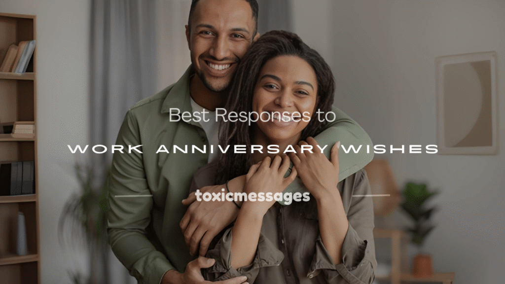 response to work anniversary wishes
