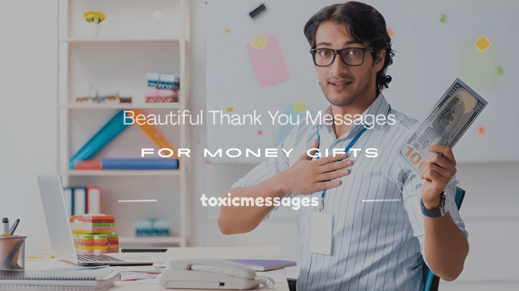 thank you for the money messages