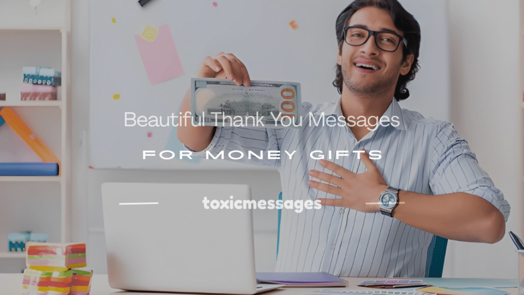 thank you for the money messages