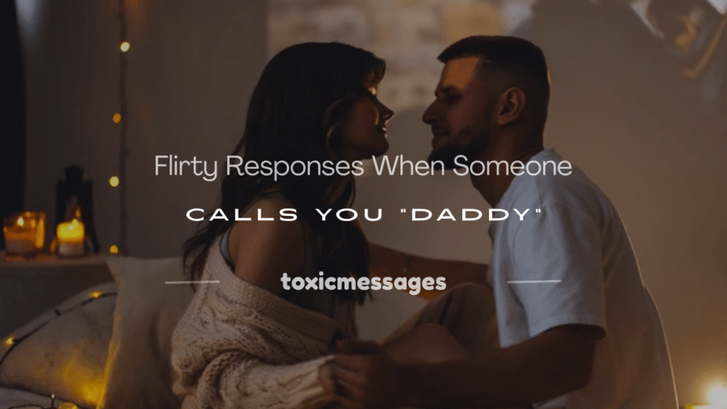 how to respond to daddy