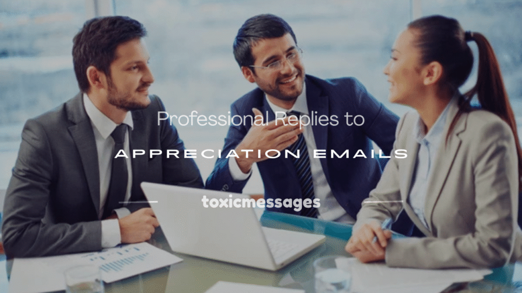 how to reply to appreciation emails