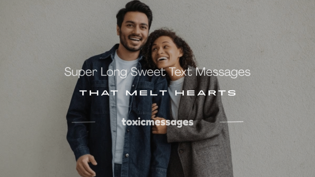 super long sweet text messages