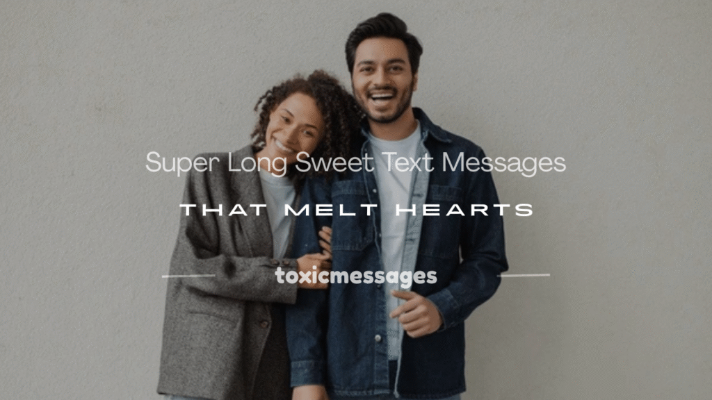 super long sweet text messages