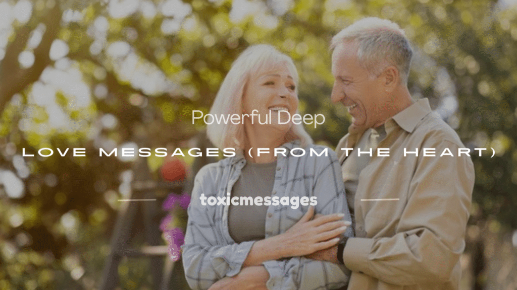 deep love message