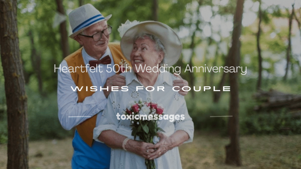 50th wedding anniversary wishes for couple