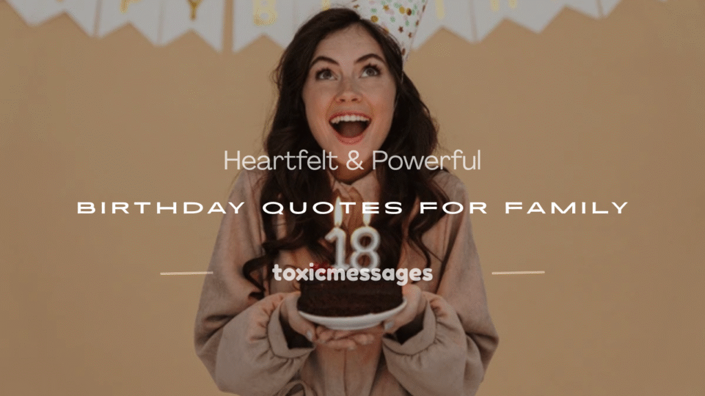 birthday quotes for family