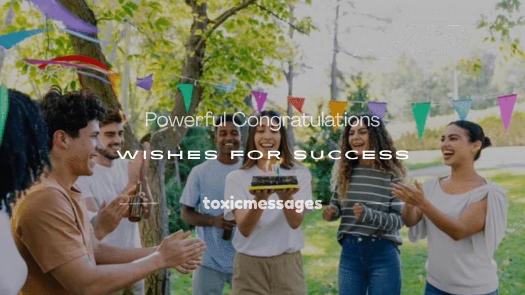 congratulations wishes for success