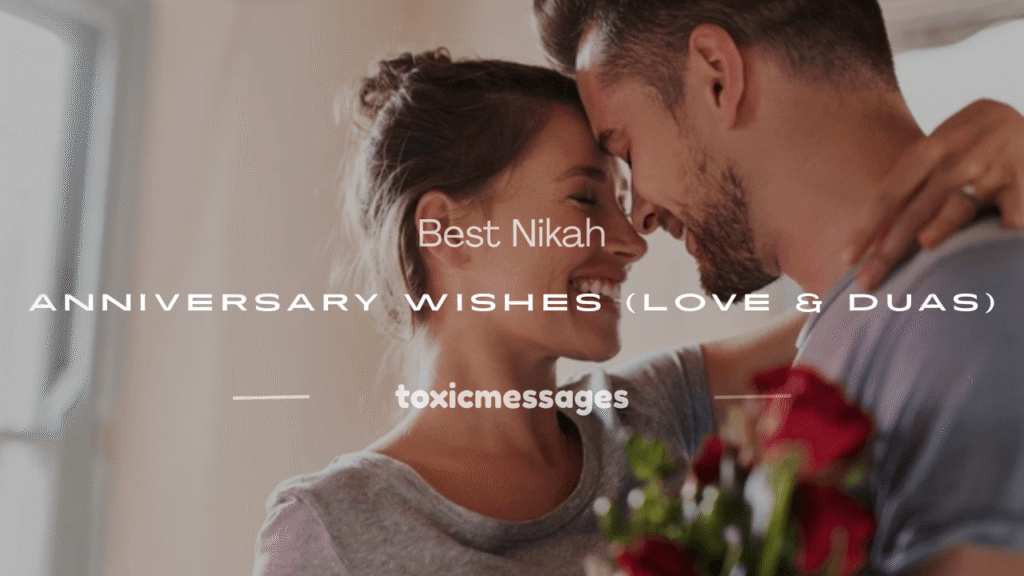 nikah anniversary wishes