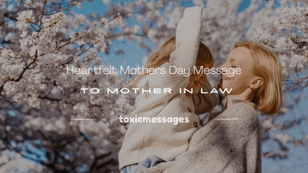 mothers day message to mother in law
