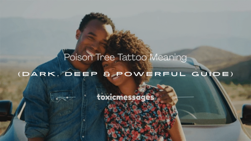 poison tree tattoo meaning